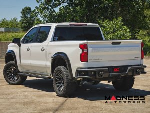 Chevrolet Silverado Side Steps - Multi-Color LED Running Boards - Crew Cab - Rough Country - '19 - '25 & Classic Chevrolet Silverado Side Steps - Multi-Color LED Running Boards - Crew Cab - Rough Country - '19 - '25 & Classic